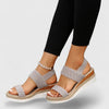 Women's Arch Support Sandals Adjustable - Gray