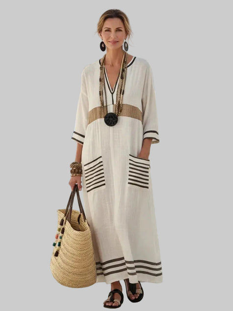 Women's Boho Summer Dress Maxi