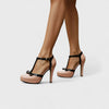 Women's Bow High Heels Platform