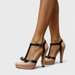 Women's Bow High Heels Platform
