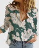 Women's Button Long Sleeve Blouse Casual