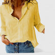 Women's Button Long Sleeve Blouse Casual