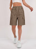Women's Cargo Shorts Drawstring