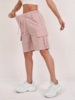 Women's Cargo Shorts Drawstring