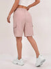 Women's Cargo Shorts Drawstring