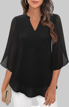 Women's Casual Blouse Long Sleeve
