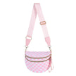 Women's Checkered Crossbody Bag Adjustable Strap