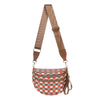 Women's Checkered Crossbody Bag Adjustable Strap