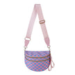 Women's Checkered Crossbody Bag Adjustable Strap