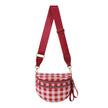 Women's Checkered Crossbody Bag Adjustable Strap