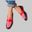 Women's Color Block Loafers Slip On