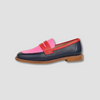 Women's Color Block Loafers Slip On