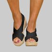 Women's Cross Strap Sandals Wedge