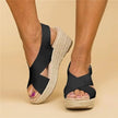 Women's Cross Strap Sandals Wedge