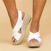 Women's Cross Strap Sandals Wedge