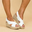 Women's Cross Strap Sandals Wedge