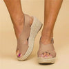 Women's Cross Strap Sandals Wedge