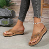 Women's Floral Flip Flops Comfort