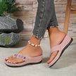 Women's Floral Flip Flops Comfort