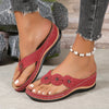 Women's Floral Flip Flops Comfort