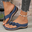 Women's Floral Flip Flops Comfort