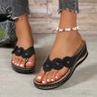 Women's Floral Flip Flops Comfort