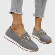 Women's Horsebit Orthopedic Loafers Cushioned - Gray