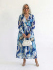 Women's Long Sleeve Summer Dress Maxi