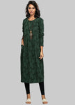 Women's Pocket Floral Dress Midi