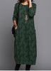 Women's Pocket Floral Dress Midi