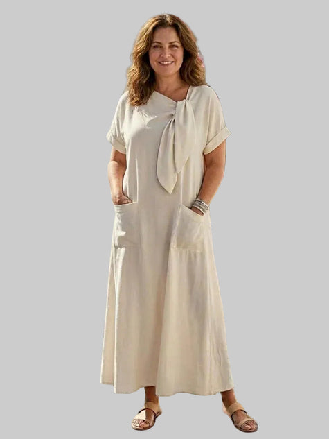 Women's Pocket Summer Dress Maxi