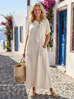 Women's Pocket Summer Dress Maxi