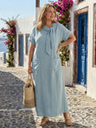 Women's Pocket Summer Dress Maxi