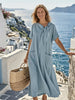 Women's Pocket Summer Dress Maxi