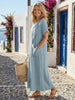 Women's Pocket Summer Dress Maxi