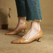 Women's Pointed Toe Pumps Kitten Heel