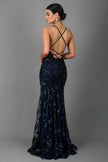 Women's Sequin Evening Dress Maxi