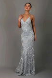 Women's Sequin Evening Dress Maxi