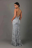 Women's Sequin Evening Dress Maxi