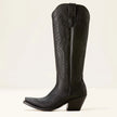 Women's Western Cowboy Boots Embroidered - Black