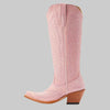 Women's Western Cowboy Boots Embroidered - Pink