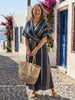 Women's Wrap Beach Dress Maxi