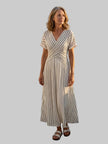 Women's Wrap Summer Dress Maxi