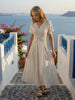 Women's Wrap Summer Dress Maxi