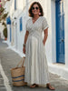 Women's Wrap Summer Dress Maxi