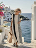 Women's striped Casual Dress Maxi
