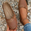 Women's Cushioned Loafers Casual - Brown