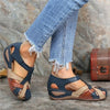 Women's Cutout Comfort Sandals - Blue