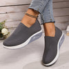 Women's Wedge Sneakers Orthopedic - Gray