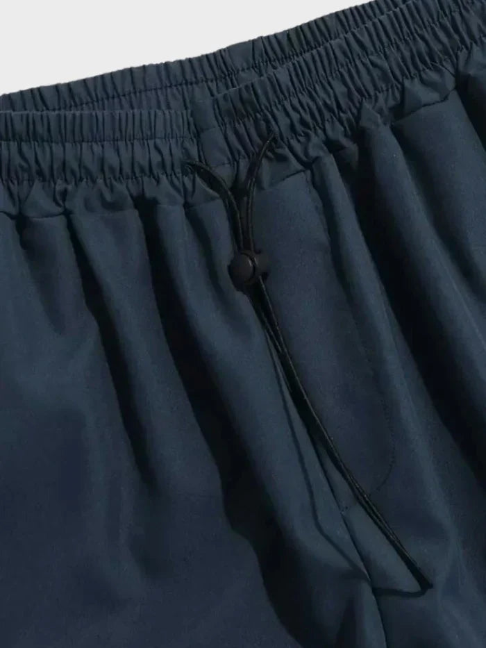 Men's Baggy Cargo Pants Drawstring Waist